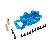 RWEQUTES Tapa Inferior de la Caja de Cambios Delantera de Metal Mejorada for Coches RC. Compatible con los Modelos M-JX 14211, 14301, 14302, 14303, 14209 y 14210.(Blauw)