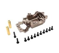 RWEQUTES Tapa Inferior de la Caja de Cambios Delantera de Metal Mejorada for Coches RC. Compatible con los Modelos M-JX 14211, 14301, 14302, 14303, 14209 y 14210.(Champagne)