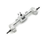 RWEQUTES Upgrade Metal Front Rear Portal Bridge Axle Differential Assembly for FMS 1/24 FCX24 Xiaoqi Crusher Chevrolet K5 RC Car Parts(Rear Axle4)