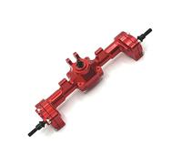 RWEQUTES Upgrade Metal Front Rear Portal Bridge Axle Differential Assembly for FMS 1/24 FCX24 Xiaoqi Crusher Chevrolet K5 RC Car Parts(Rear Axle1)