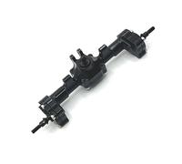 RWEQUTES Upgrade Metal Front Rear Portal Bridge Axle Differential Assembly for FMS 1/24 FCX24 Xiaoqi Crusher Chevrolet K5 RC Car Parts(Rear Axle3)