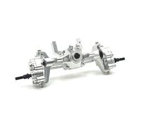 RWEQUTES Upgrade Metal Front Rear Portal Bridge Axle Differential Assembly for FMS 1/24 FCX24 Xiaoqi Crusher Chevrolet K5 RC Car Parts(Front Axle4)