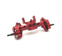 RWEQUTES Upgrade Metal Front Rear Portal Bridge Axle Differential Assembly for FMS 1/24 FCX24 Xiaoqi Crusher Chevrolet K5 RC Car Parts(Front Axle1)