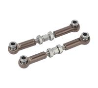 RWEQUTES Varilla de dirección RC, Brazo de varillaje de servo, Piezas de aleación de Aluminio for Coches RC M-JX 14210 14209 16208 16209 1/14, Extremos de servo RC(Ti)