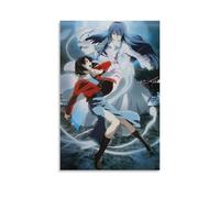 RWEWQRHG Póster de anime de Kara No Kyoukai The Garden Of Sinners, arte moderno, pintura estética, cubierta de lienzo, póster artístico para pared, 20 x 30 cm, estilo sin marco