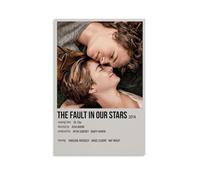 RWEWQRHG Póster de la película The Fault in Our Stars, pintura artística moderna, estética, cubierta de lienzo, póster artístico para pared, 20 x 30 cm, estilo sin marco