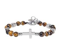 RWGSNB Pulsera del Zodiaco para Hombres Mujeres Pulsera Piedra Natural 6 Mm Elástica con Cuentas Piedras Preciosas las 12 Constelaciones Joyería Cristal Curativo para Reiki Yoga Regalos Cumpleaño