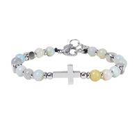 RWGSNB Pulsera del Zodiaco para Hombres Mujeres Pulsera Piedra Natural 6 Mm Elástica con Cuentas Piedras Preciosas las 12 Constelaciones Joyería Cristal Curativo para Reiki Yoga Regalos Cumpleaño