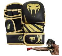 Rwigeboo 1 par de Guantes de Boxeo para Adultos, Guantes de Entrenamiento de Boxeo elásticos Resistentes a Impactos, Soporte de muñeca Transpirable Que Absorbe el Sudor para Hombres y Mujeres MMA Men