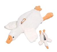 Rwigeboo Case de lápiz de Animales Peluche, Gran Capacidad Linda Estuche de lápiz de Pato 3D con Cremallera, Bolsa Suave y borrosa para Suministros Escolares universitarios de Oficina Lindas