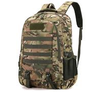 Rwigeboo Mochila de camuflaje, mochila de caza de gran capacidad, bolsa ligera para acampar para deportes al aire libre, pesca, mochilas de caza para hombres