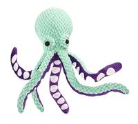 Rwigeboo Octopus Dog Toys Lindos Juguetes interactivos para Perros chirriantes, Suaves, indestructibles, 12, 6 x 3, 4, masticables portátiles para Perros pequeños, medianos y Grandes