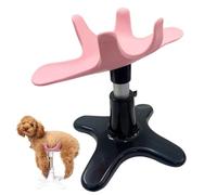 Rwigeboo Soporte de Aseo para Perros, Soporte Giratorio de Altura Ajustable para Aseo, de Goma para Mascotas para bañarse, Recortar y criar