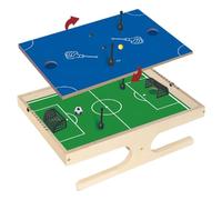 Rwigeboo Table de Juego múltiple Madera 2 en 1 Juegos de Mesa magnética y fútbol con Juguetes de Mesa educativos Antideslizantes para Amigos para Amigos, Familiares, Parejas Multi Juego