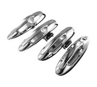 RWLGRSHNQ Manija exterior de puerta delantera, trasera, izquierda y derecha, compatible con Toyota Land Cruiser LC100 4500 4700 1998-2007, compatible con Lexus LX470 69220-60061-L48A