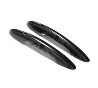 RWLGRSHNQ Pegatinas for manija de puerta con bandera negra, compatibles con MINI Cooper S JCW F56 F57, accesorios exteriores de estilo de coche, 2 unidades.(The Black Flag,With only Light)