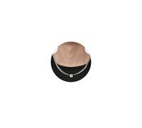 RWQIAN Collar de iniciales para hombre acero inoxidable plata cadena de letras cubanas G colgante joyería regalo para hombres 50cm