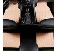 RWQZEOJO 4 Piezas Alfombrillas de Coche, para Jeep Wrangler JK 2007 2008 2009 2010 2011 2012-2018 Alfombrillas Estaciones Coche Varias Alfombrillas de Goma Alfombras Delanteras traseras,E