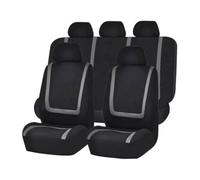 RWQZEOJO Funda Asiento Coche,para Renault Clio 4 2014-2019 ManchasImpermeablesJuegos Cubreasientos Juegos Cubreasientos Delanteros Traseros Protector Asiento,A