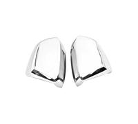 RWRAPS Cubierta Carcasa Espejo para Toyota para Corolla 2019 2020 Espejo retrovisor Cromado Plateado decoración de la Carcasa Tapa de la Cubierta del Espejo de la Puerta Lateral Coche Carcasa Espejo