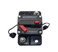 RWRAPS disyuntor 30A 40A 50A 60A 70A 80A 100A 120A 150A 200A 250A 300A AMP disyuntor Fusible reinicio 12-48V DC Coche Barco Auto Impermeable (Size : 130A)