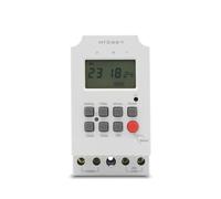 RWRAPS Interruptor Temporizador programable Temporizador programable en Carril DIN 220VAC 25A MT316S-Y con LCD Temporizador Diario/mensual/Interruptor de Tiempo Digital Anual