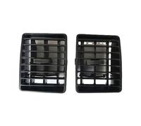 RWRAPS Salida Aire Acondicionado para Toyota para Corolla para E120 para EX Coche Aire Acondicionado Salida Ventilación Panel Rejilla Cubierta Marco Ventilación Central(Black)