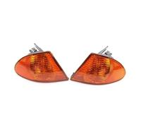RWRPQEDEXM Bloque Óptico Delantero Faro Delantero Lámpara Auxiliar Señal Giro Luz Intermitente Carcasa Antiniebla para Serie 3 E46 Sedan 1999 2000 2001 Faros Delanteros(Patterned Yellow)