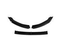 RWRPQEDEXM Kit Carrocería Difusor Coche para Golf MK7 2014 2015 2016 2017 Protector De Alerón Parachoques Delantero Negro Brillante Divisor Labio Repuesto Delantero Alerón Parachoques