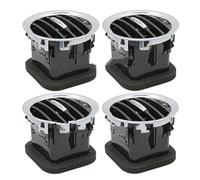 RWRPQEDEXM Rejilla Aire Salpicadero para para Corsa para D Adam 2201099 13417363 13365420 Rejilla Ventilación Cromada Automotriz Tablero A/C Salida Aire Acondicionado Salida Viento Coche(3)