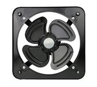 RWSXY Extractor de Aire Cuadrado de Hierro, Controlador de Temperatura para ventilación, para Espacios de Acceso, sótanos, garajes y áticos.