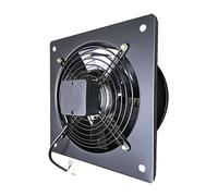 RWSXY Extractor de Aire de 8/10/12/14/16 Pulgadas, Potente y de Alta Velocidad, para conductos industriales comerciales, axial metálico, Extractor de ventilación.