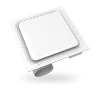 RWSXY Extractor de Aire de Alta Potencia para Cocina y baño, Integrado en el Techo, Delgado y silencioso, 30 W, Color Blanco.