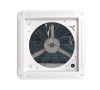 RWSXY Extractor de Aire Manual para caravanas, autocaravanas y Furgonetas Camper. Ventilador de Techo Solar bidireccional. A Prueba de Polvo e Insectos.