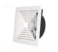 RWSXY Extractor de Aire Potente de 8/10/12 Pulgadas para Techo, baño, Cocina, Pared, Color Blanco.