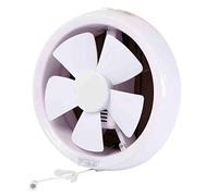 RWSXY Extractor Redondo de 8 Pulgadas, Ventilador de ventilación de habitación a habitación, Extractor de plástico Resistente