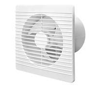 RWSXY Ventiladores de ventilación Delgados electrónicos, Extractor con Sensor de Humedad, ventilación y Extractor