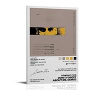RWTWQGEQWGR Dominic Fike Don't Forget About Me - Póster decorativo para pared, diseño estético de 40 x 60 cm, estilo marco