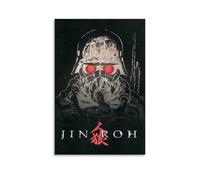 RWTWQGEQWGR Jin-Roh - Póster decorativo de la película para pared, diseño estético, 50 x 75 cm, estilo sin marco
