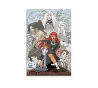 RWTWQGEQWGR Póster de anime de Los Doce Reinos para pared, decorativo, estético, diseño de póster de 20 x 30 cm, estilo sin marco