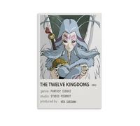 RWTWQGEQWGR Póster decorativo de anime de Los Doce Reinos para pared, diseño estético, 40 x 60 cm, estilo sin marco