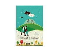 RWTWQGEQWGR Póster decorativo de la película The Fault in Our Stars para pared, diseño estético, 30 x 45 cm, estilo sin marco