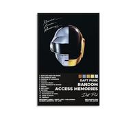 RWTWQGEQWGR Random Access Memories by Daft Punk - Póster decorativo para pared, diseño estético, 30 x 45 cm, estilo sin marco