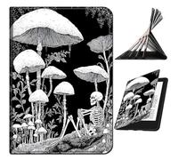 RWUTYTIUL Funda para Kindle Paperwhite de 17.3 cm de 11ª generación 2021 y edición Signature, funda inteligente delgada de piel sintética con soporte antideslizante multiángulo [encendido y apagado