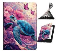 RWUTYTIUL Funda para Kindle Paperwhite de 17.3 cm de 11ª generación 2021 y edición Signature, funda inteligente de cuero delgada con soporte antideslizante multiángulo [encendido y apagado automático