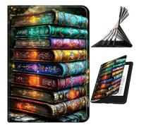 RWUTYTIUL Funda para Kindle Paperwhite de 17.3 cm de 11ª generación 2021 y edición Signature, funda inteligente delgada de piel sintética con soporte antideslizante multiángulo [encendido y apagado
