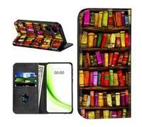 RWUTYTIUL Funda tipo cartera con tapa para Cricket Magic 2 5G 2024/AT&T Propel 2 5G con tarjetero de crédito, cubierta magnética a prueba de golpes con prácticas ranuras para tarjetas, funda para