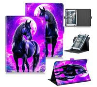 RWUTYTIUL Funda universal para tablet Callsky-Tab Cpad 10 de 10.1 pulgadas 2025, soporte protector giratorio de 360 grados con múltiples visualizaciones, funda de piel sintética para 9 a 10.5 pulgadas