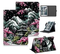 RWUTYTIUL Funda universal para tablet Walmart Onn de 7 pulgadas 2024 (modelo: 100135924), funda protectora giratoria de 360 grados con función atril y función atril con múltiples visiones, funda de