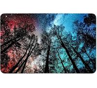 RWUTYTIUL Tapete de juego de cartas MTG de 24 x 14 pulgadas sin zona, tapete de juego cosido para Commander Board TCG RPG CCG Game Desktop Tablet Mouse Pad para jugar accesorios, Magic Forest